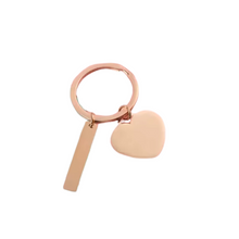 Cargar imagen en el visor de la galería, LOVE TAG CUSTOM KEYCHAIN
