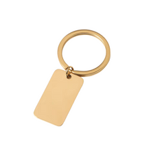Cargar imagen en el visor de la galería, RECTANGLE CUSTOM KEYCHAIN