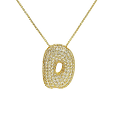 Cargar imagen en el visor de la galería, BALLOON GOLD LETTER NECKLACE
