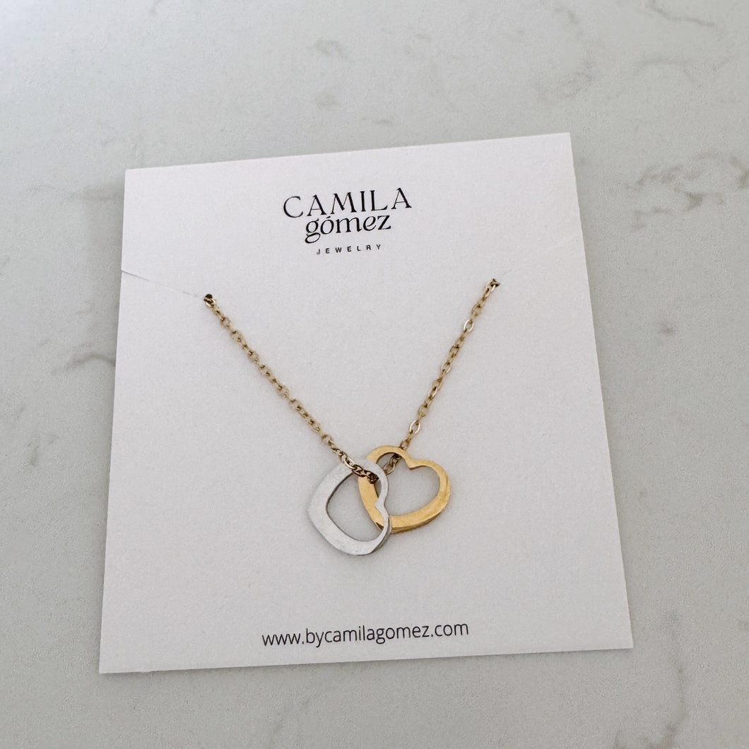 ENGRAVABLE HEART CHARM NECKLACE