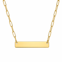 Cargar imagen en el visor de la galería, BAR TAG NECKLACE
