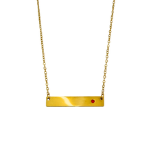 Cargar imagen en el visor de la galería, BAR TAG NECKLACE

