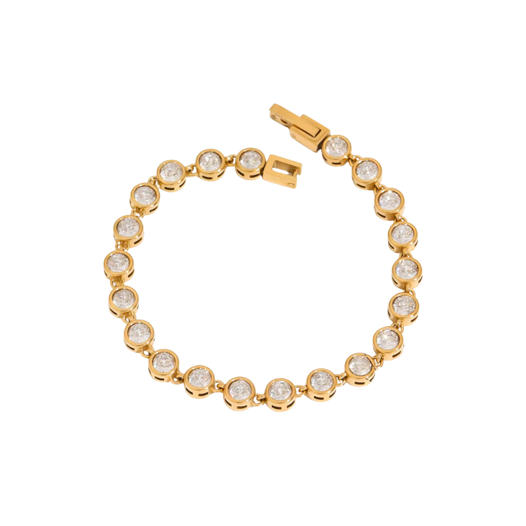 ROUND TENNIS BRACELET