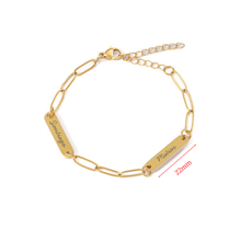 Cargar imagen en el visor de la galería, BAR TAG BRACELET
