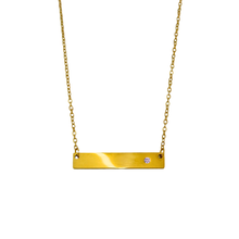 Cargar imagen en el visor de la galería, BAR TAG NECKLACE
