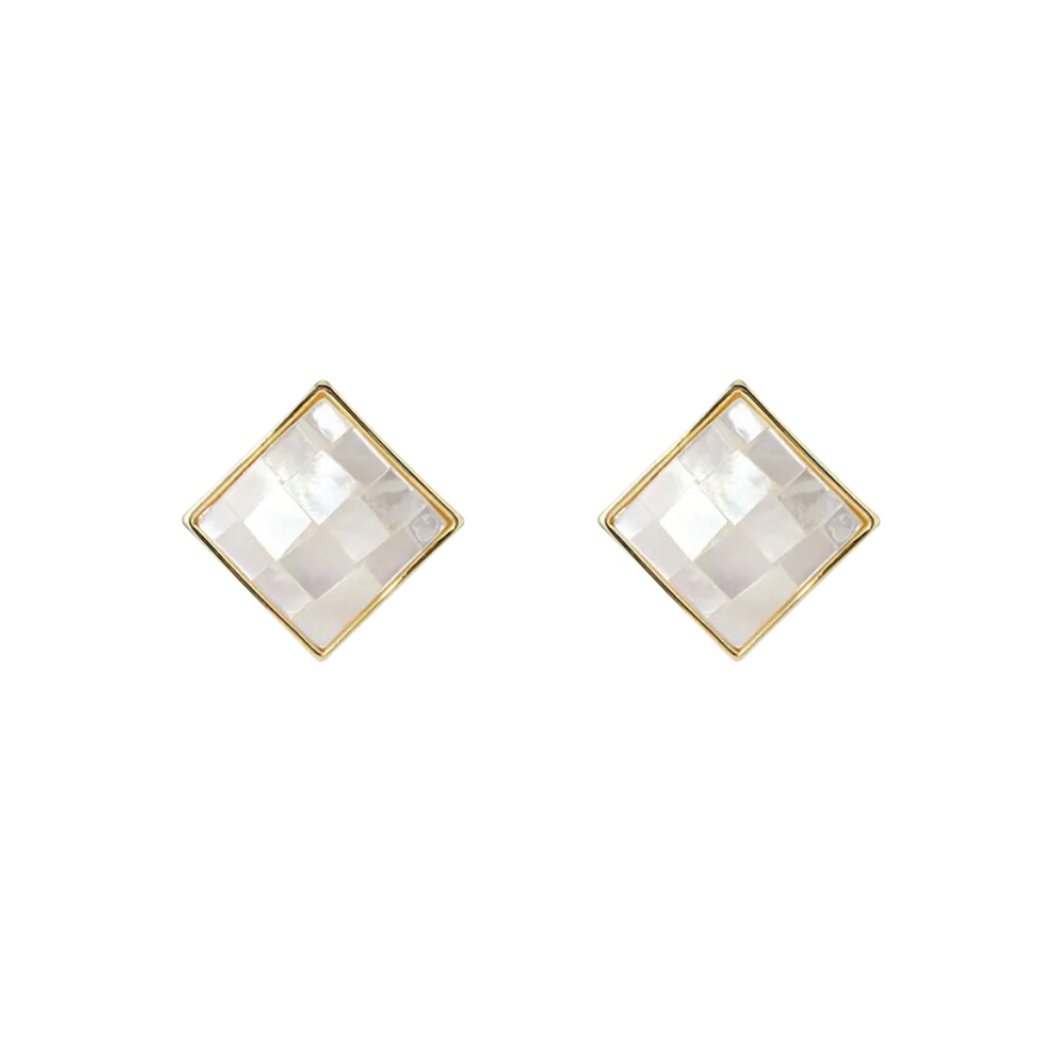 KARINA SQUARE STUDS