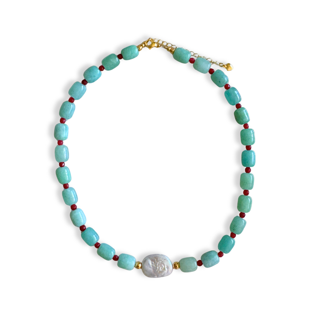 AMAZONITE NECKLACE