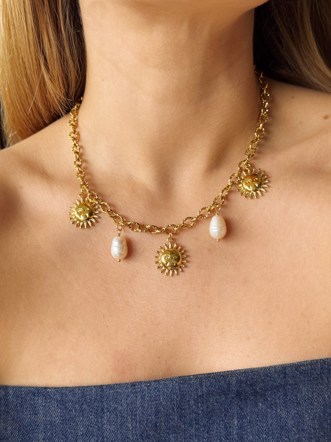 SOLE MÍO CHARM NECKLACE