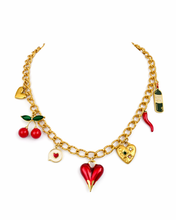 Cargar imagen en el visor de la galería, SPICY LOVE CHARMED NECKLACE
