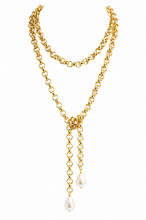 Cargar imagen en el visor de la galería, LAZO GOLD NECKLACE 60”

