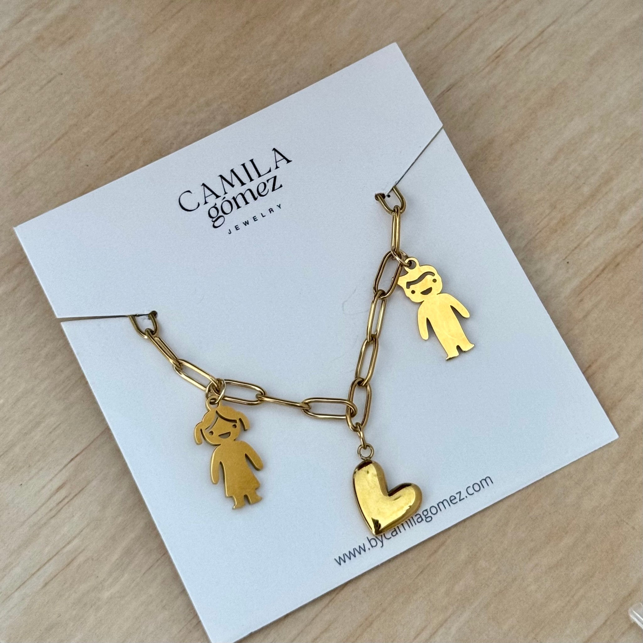 MOTHER LOVE CHARM NECKLACE – CG by Camila Gomez