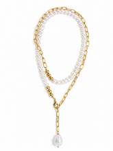 Cargar imagen en el visor de la galería, NORA PEARL WRAP NECKLACE
