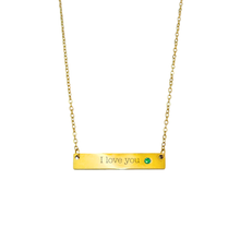 Cargar imagen en el visor de la galería, BAR TAG NECKLACE
