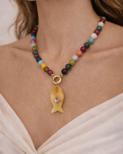 Cargar imagen en el visor de la galería, RAINBOW FISH NECKLACE
