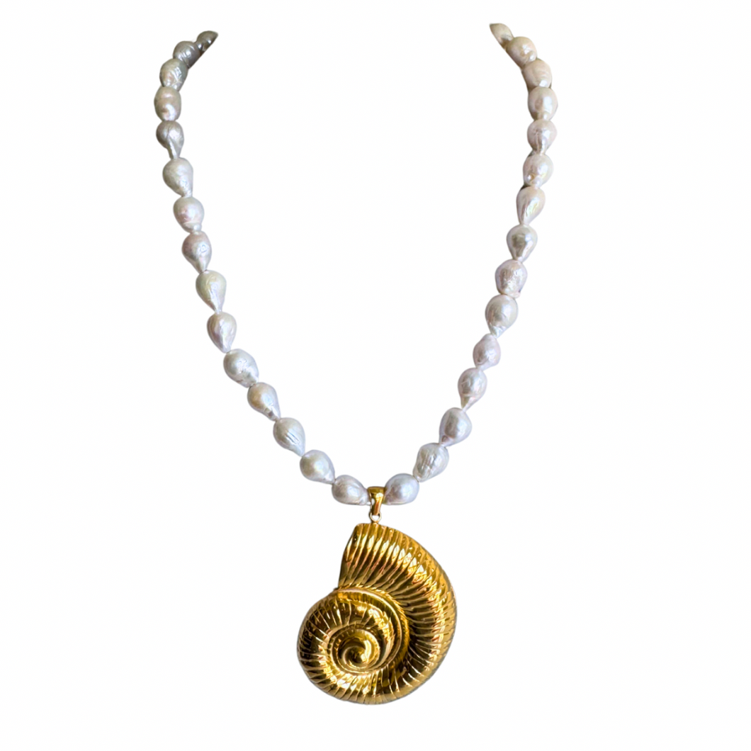 TULUM PEARL NECKLACE