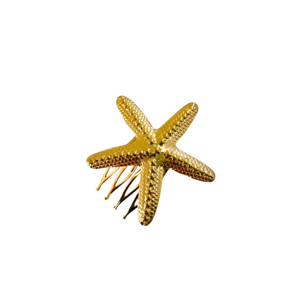 STAR FISH HAIR COMB