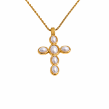 Cargar imagen en el visor de la galería, Alani Pearl Necklace
